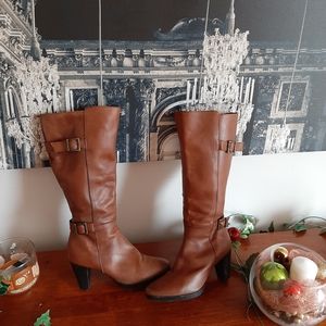 ARtica High boots - leather (cognac)